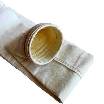 P84 Pleated সিমেন্ট প্ল্যান্ট ফিল্টার ব্যাগ ঘর্ষণ প্রতিরোধী